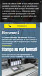 Mobile Screenshot of centrostamparipamonti.com